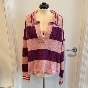 Free People Pembrook Sweater NWT Size Large.